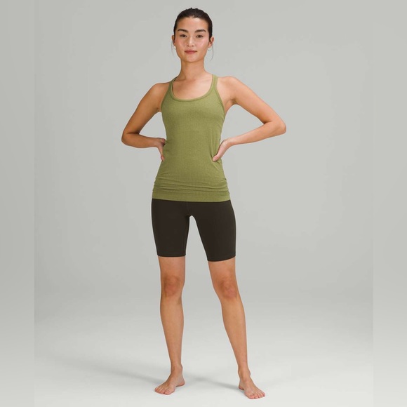 Lululemon Ebb to Street Tank Top sz2 bronze green NWT - Picture 7 of 8